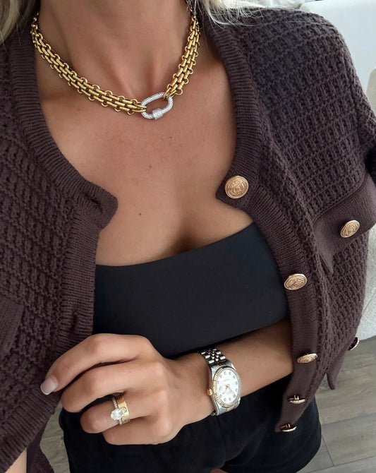 Kristi Necklace Water Resistant 16 Inch With Lifetime Warranty by Chansuttpearls