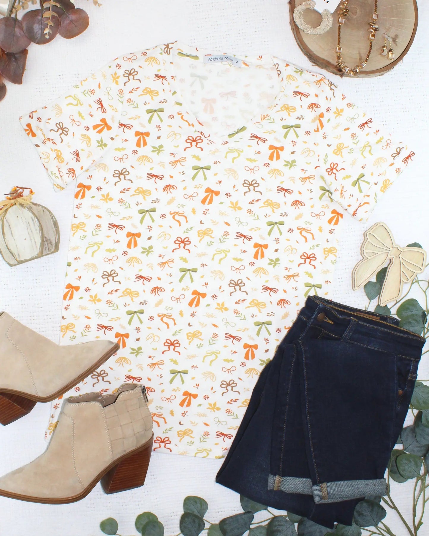 IN STOCK Sophie Top - Harvest Bows by Michelle Mae