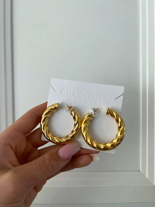 THE REESE HOOPS by Chansuttpearls