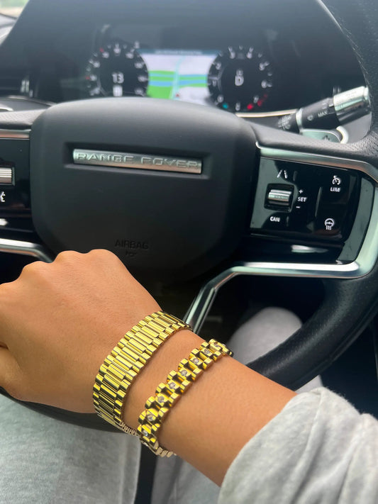 DIAMOND ROLLY BRACELET by Chansuttpearls