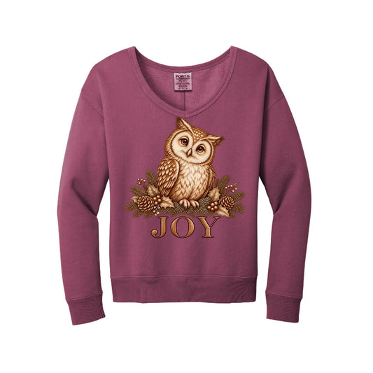 Joy Owl by Knitted Grace Boutique