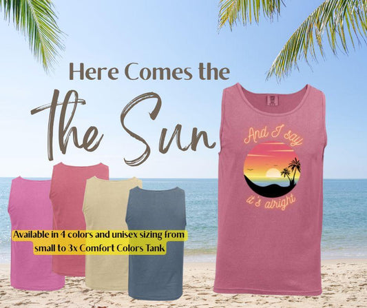 Sun Unisex Tank