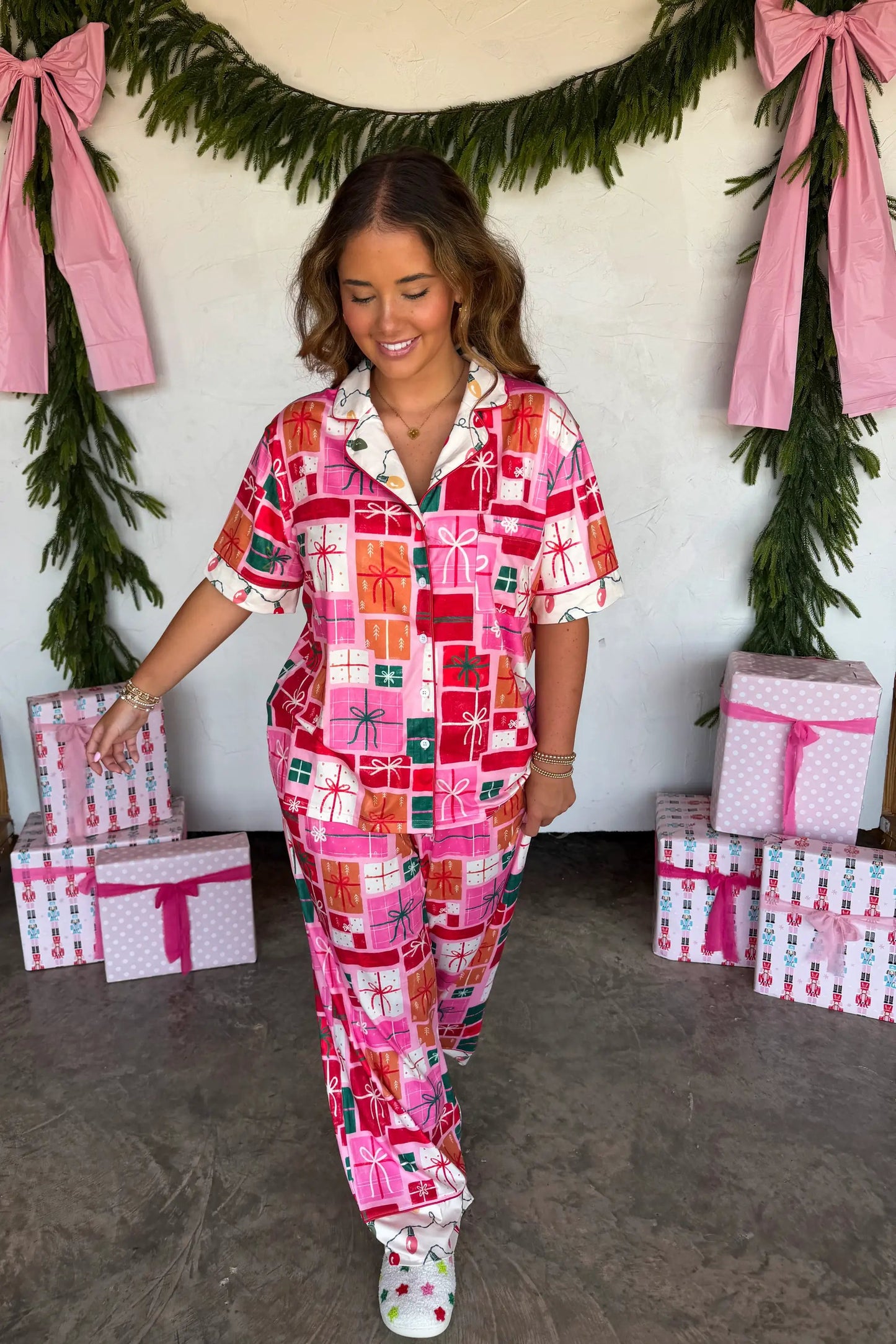 PREORDER- CHRISTMAS MORNING LUXE PJ SETS by BLAKELEY
