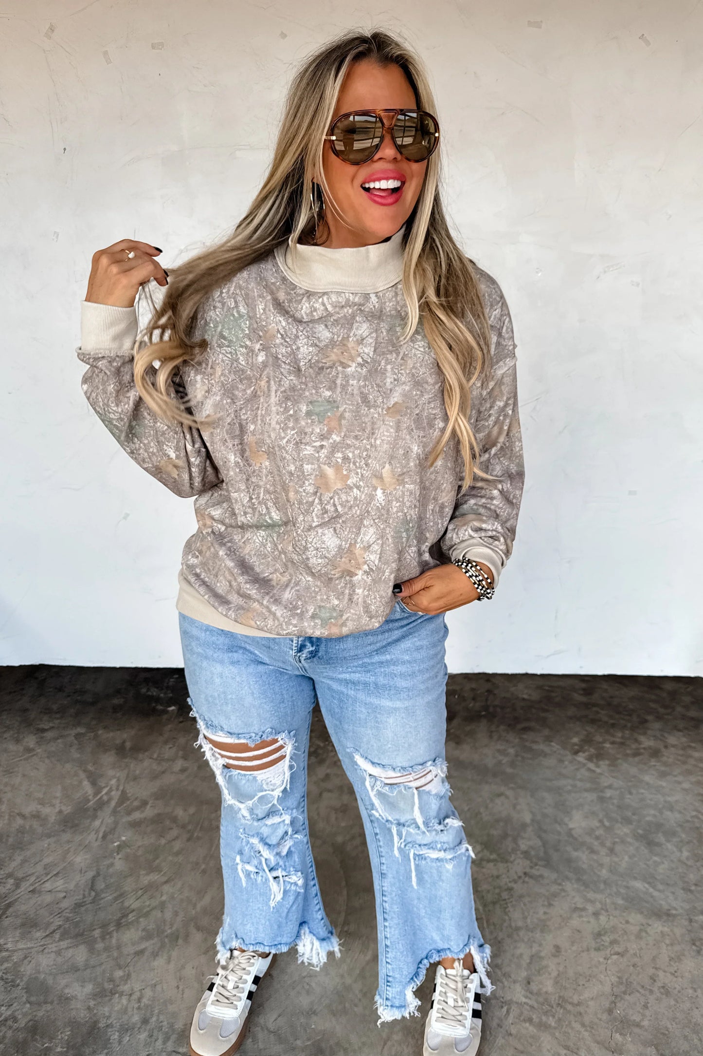 Miller Mock Neck Sweatshirt