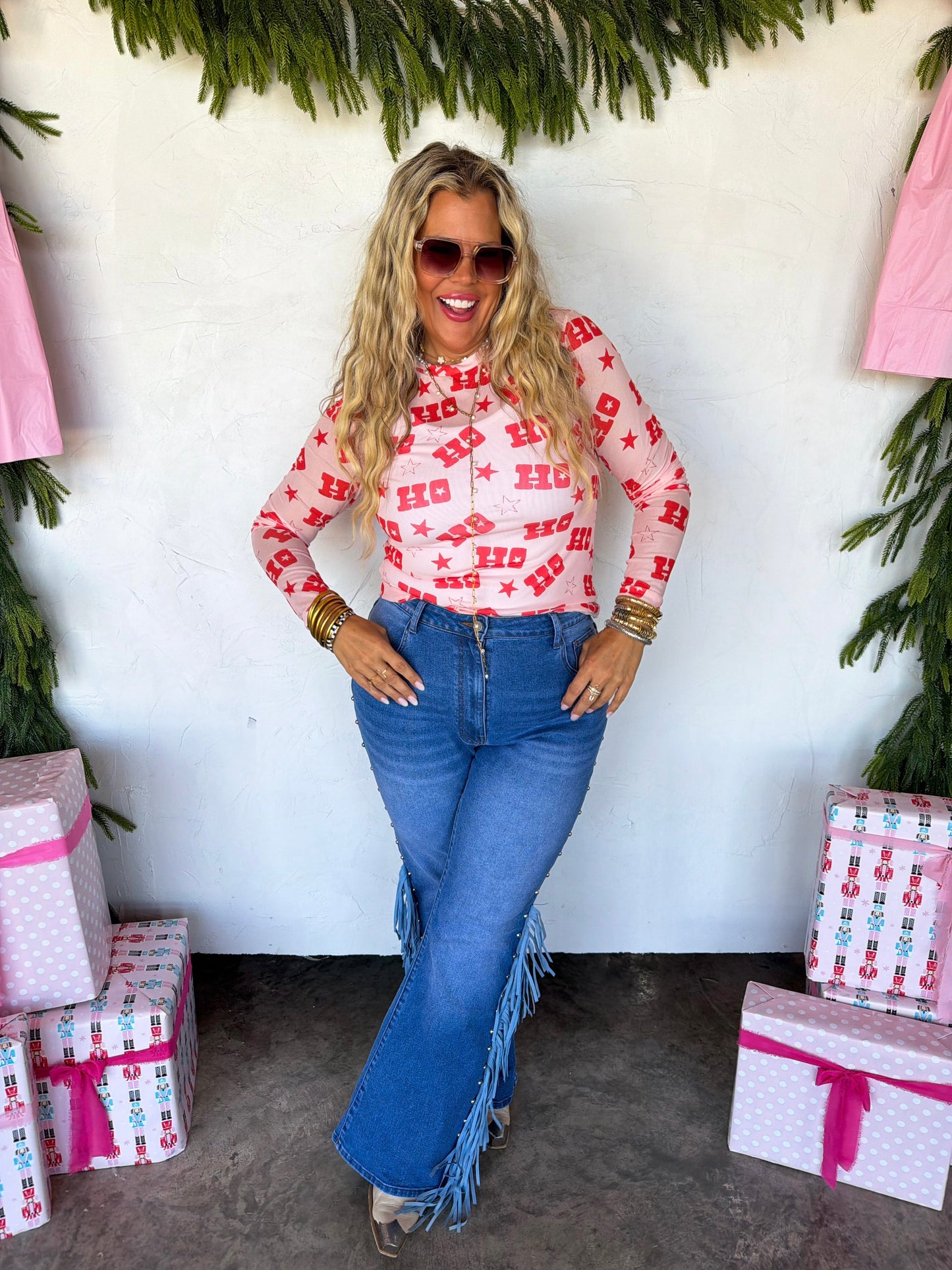 PREORDER- MERRY MESHMAS TOPS by BLAKELEY