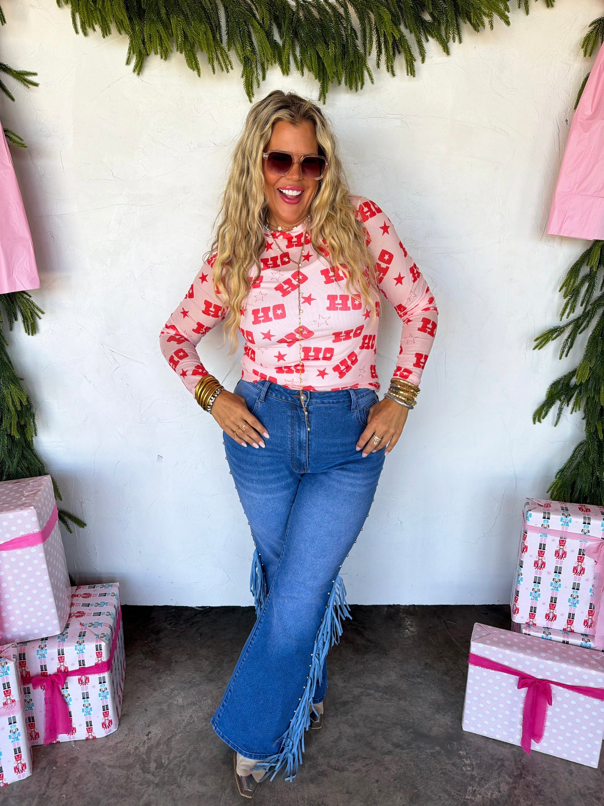 PREORDER- MERRY MESHMAS TOPS by BLAKELEY