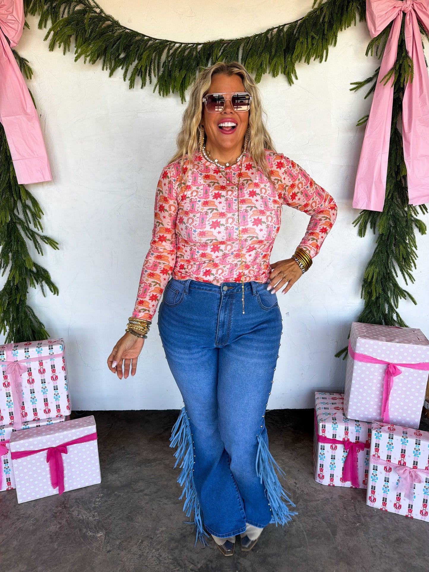 PREORDER- MERRY MESHMAS TOPS by BLAKELEY