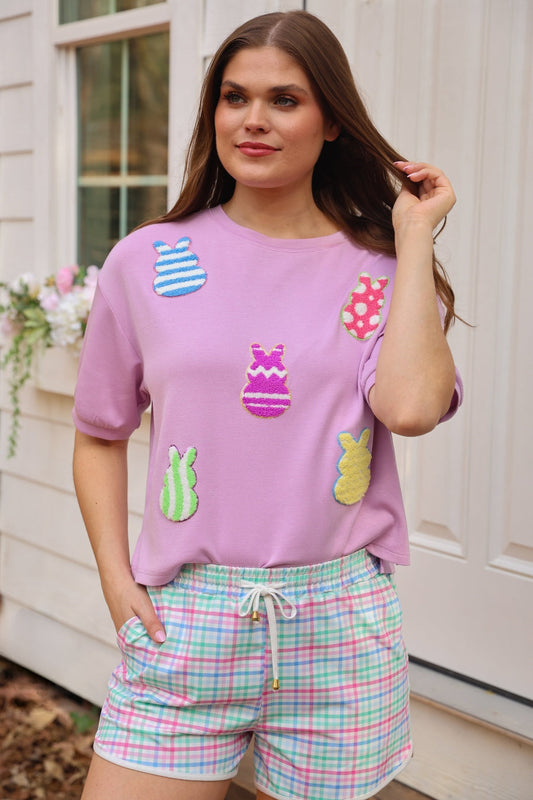 Calling My Peeps Chenille Top by Jess Lea