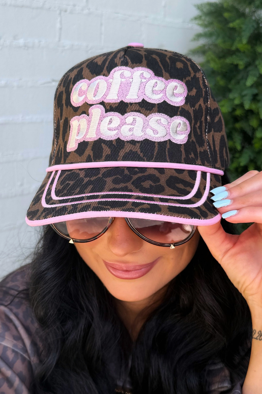 PREORDER- Coffee Please Hat by Jess Lea