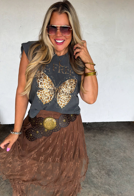 BE FREE BUTTERFLY TEE by BLAKELEY
