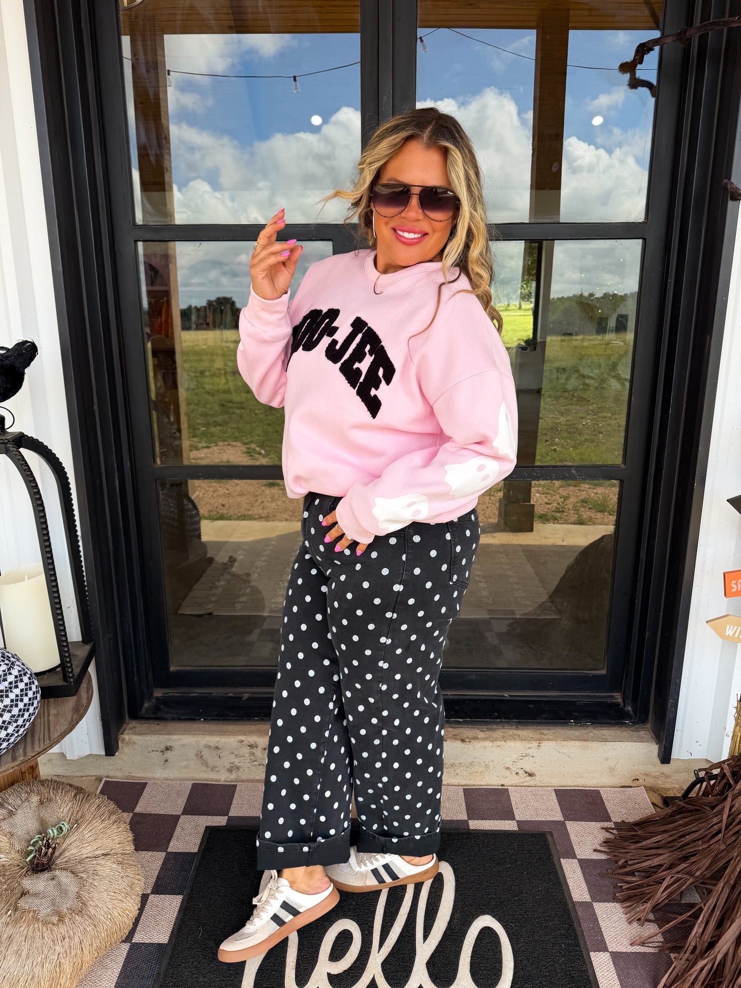Blakeley Hocus Pocus Dot Jeans - Preorder by Blakeley