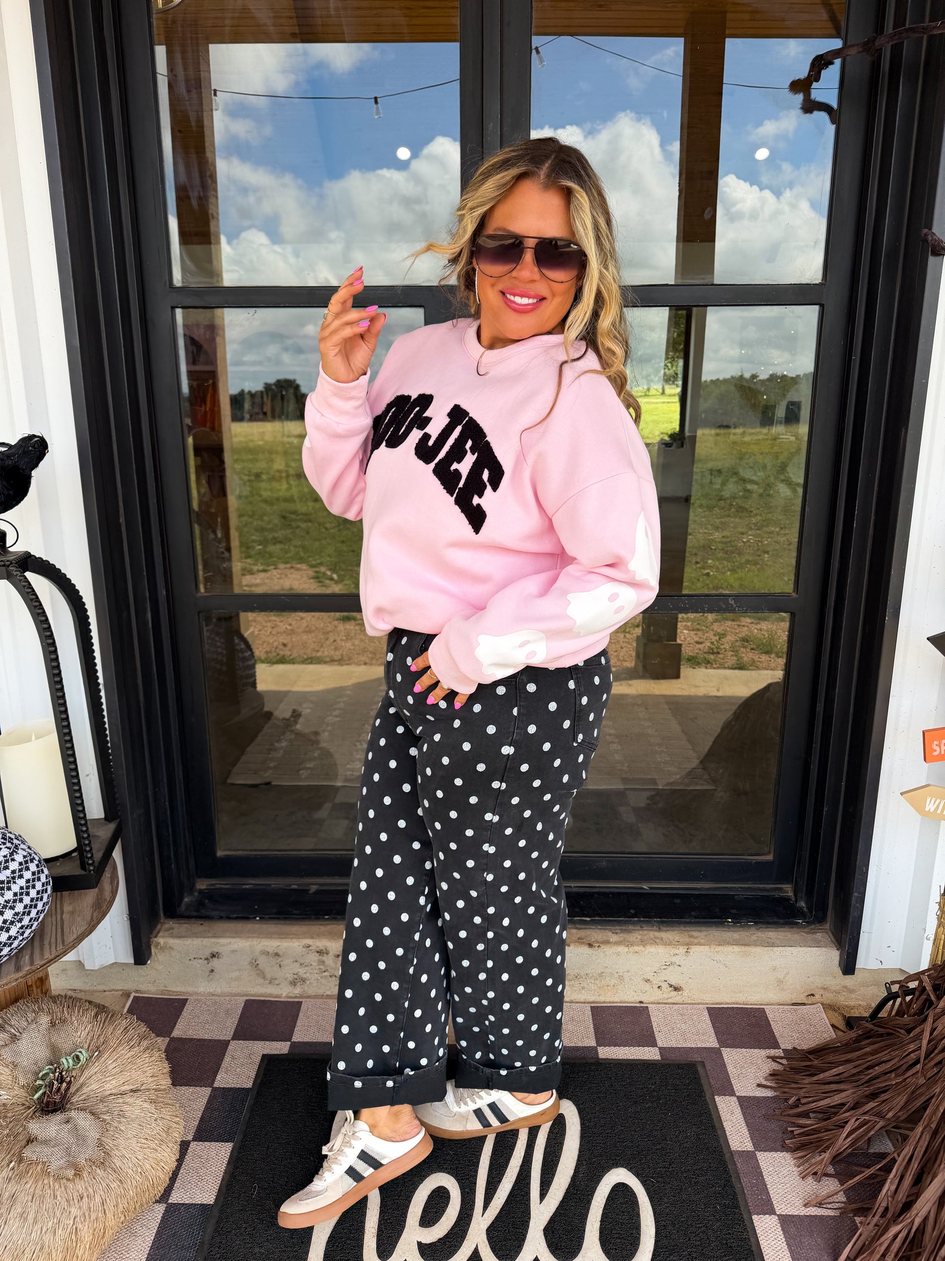 Blakeley Hocus Pocus Dot Jeans - Preorder by Blakeley