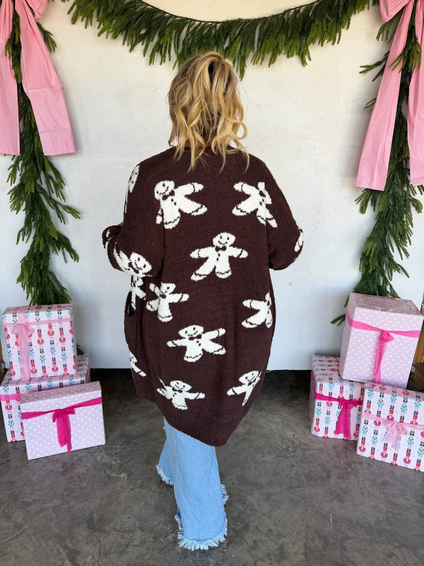 PREORDER- COZY CHRISTMAS CLOUD CARDIGAN by BLAKELEY