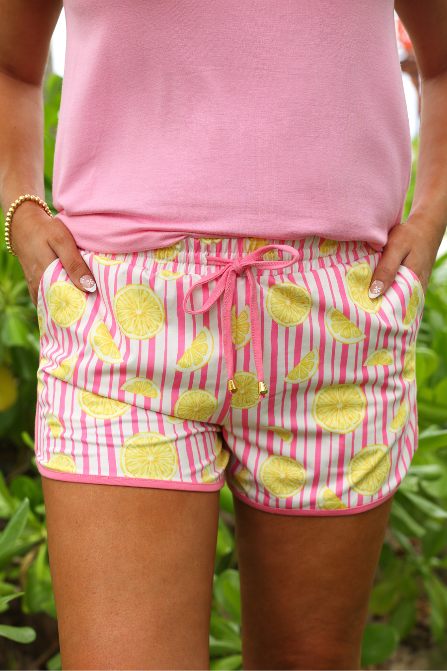 Pink Lemonade Everyday Shorts by Jess Lea