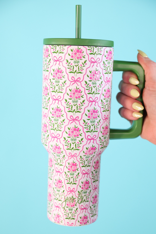 Botanical Garden Tumbler by Jess Lea