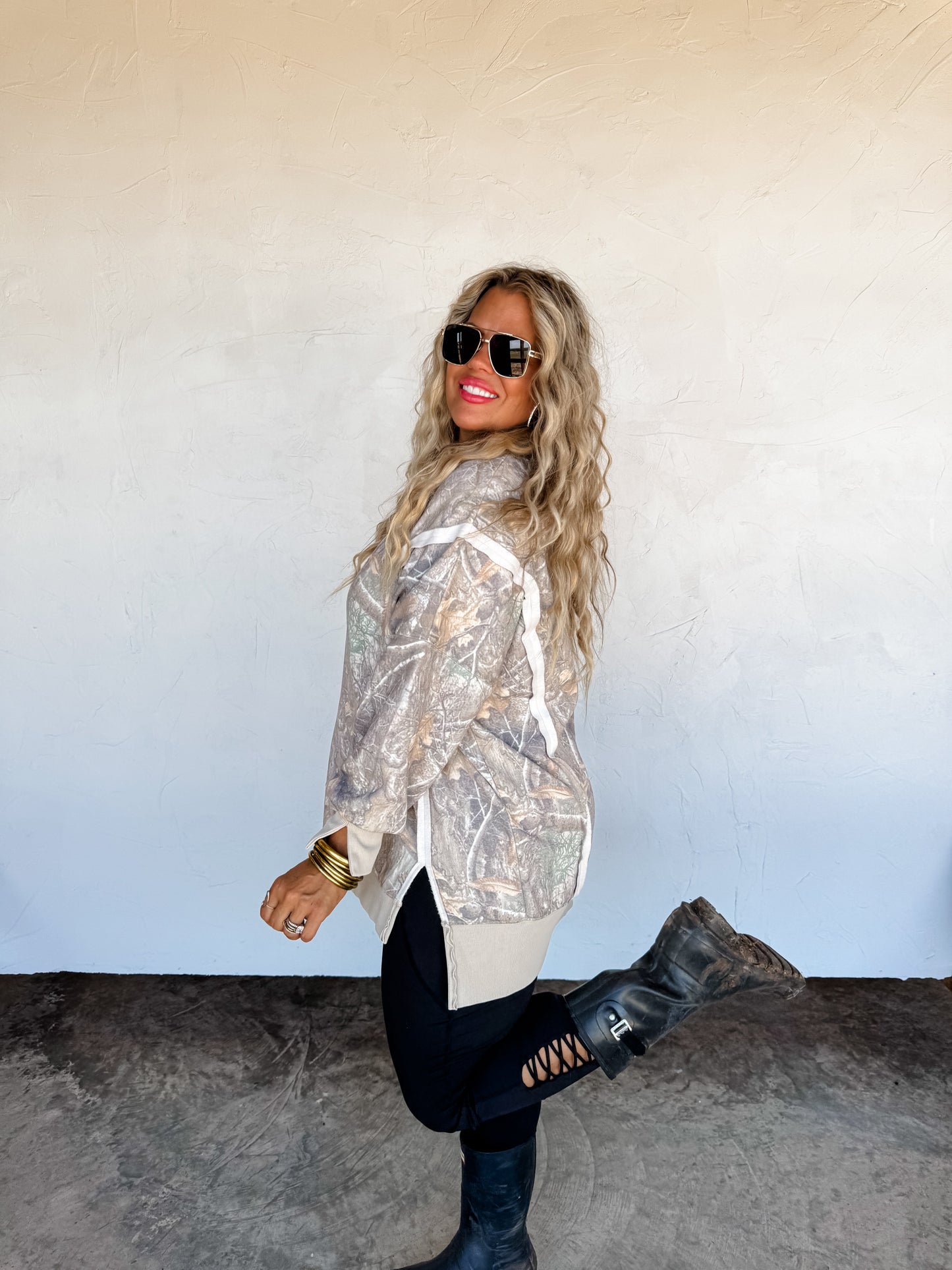 CAMO CLASSIC CREW PULLOVER