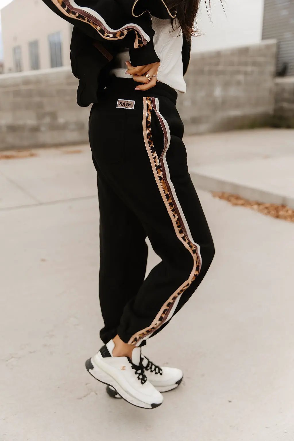 Comfort Zone Joggers - Fearless & Free by Ampersand Avenue