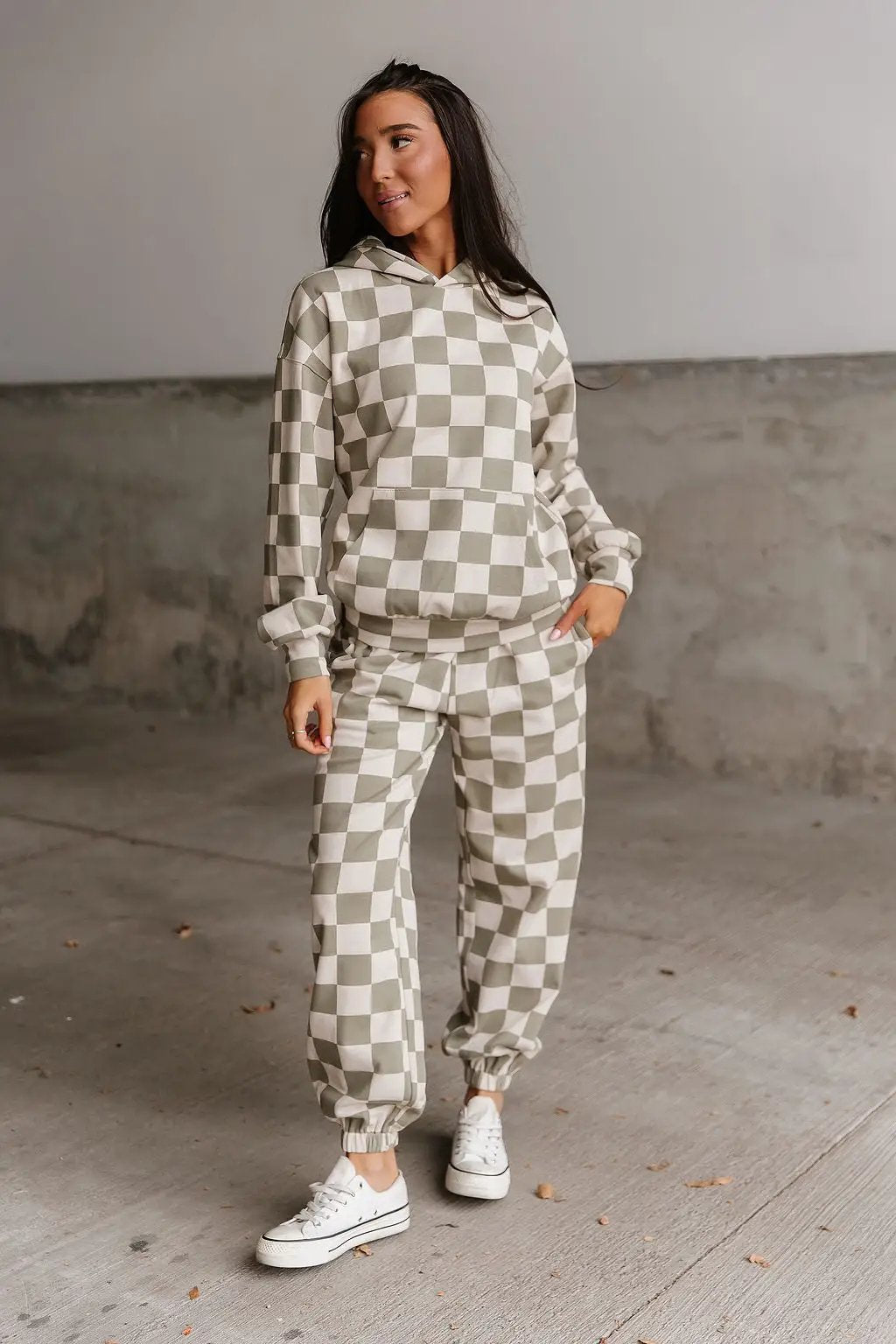 University Hoodie - Soft Landing by Ampersand Avenue