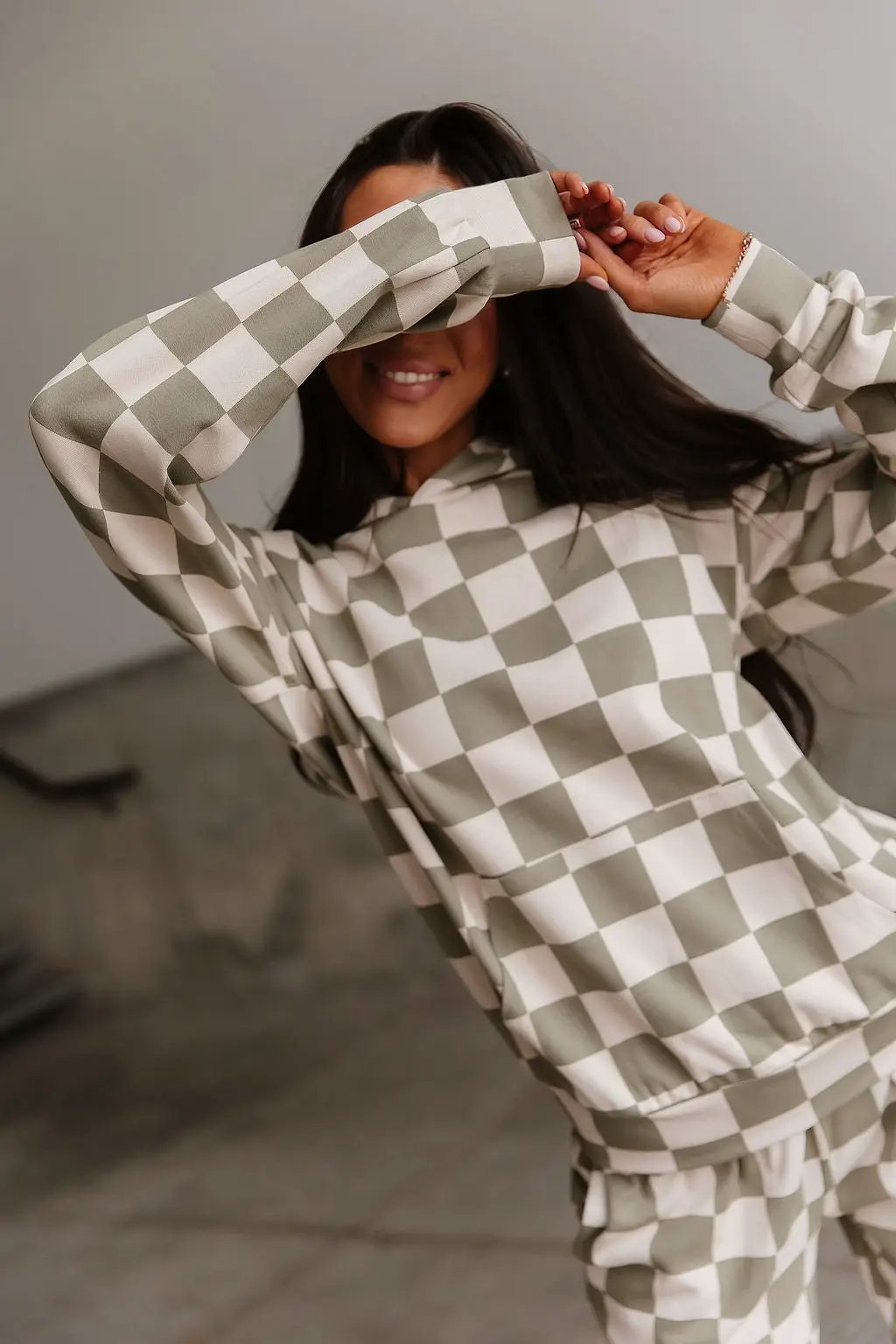 University Hoodie - Soft Landing by Ampersand Avenue