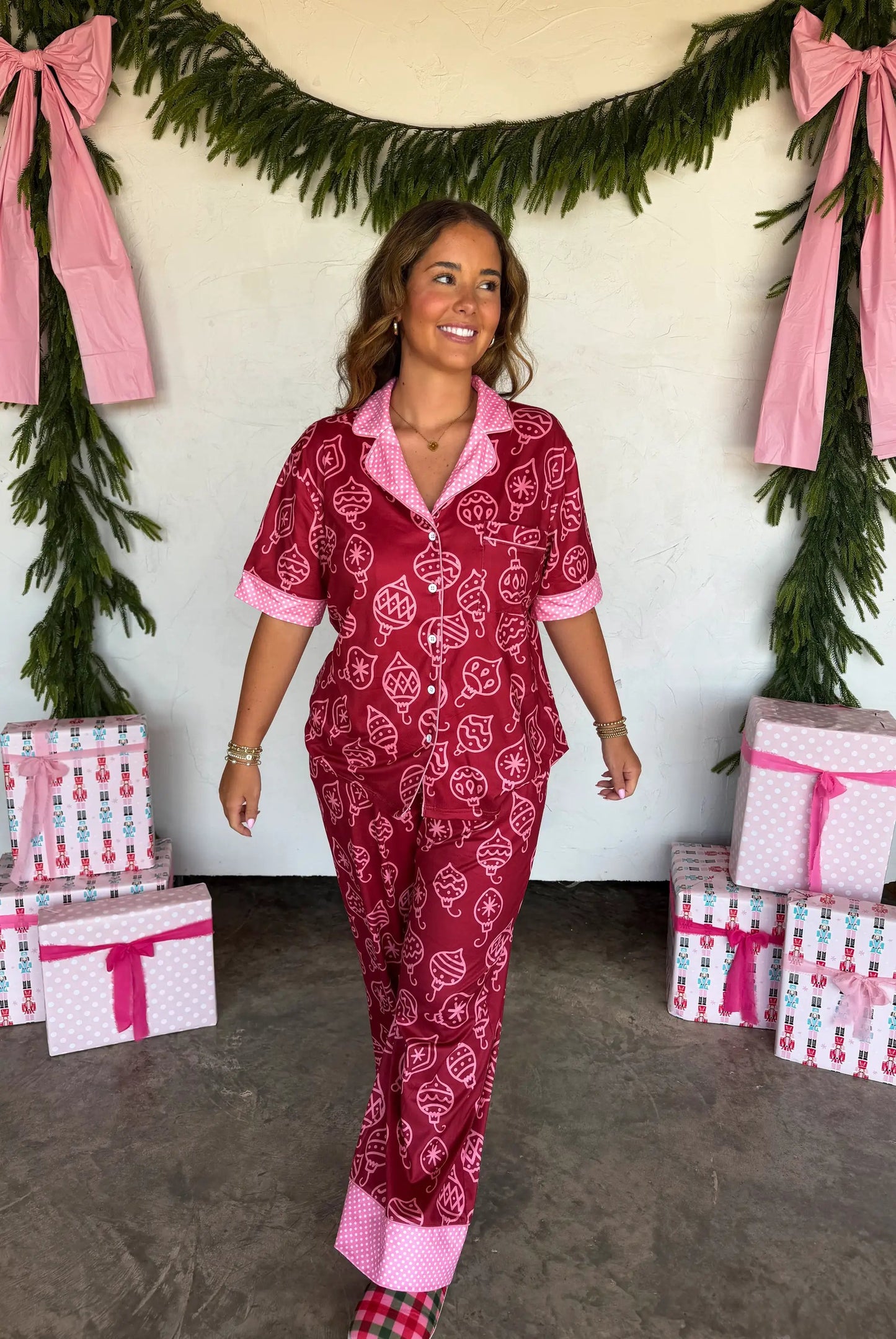 PREORDER- CHRISTMAS MORNING LUXE PJ SETS by BLAKELEY