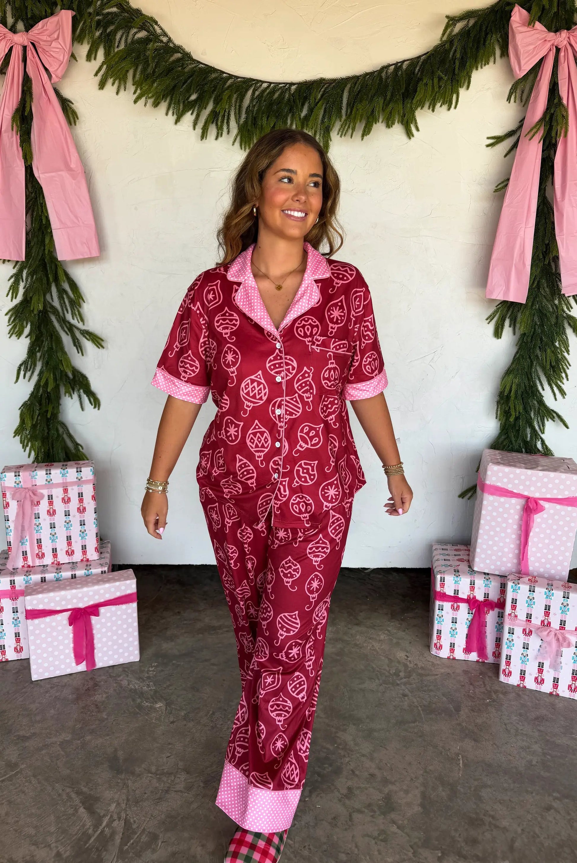 PREORDER- CHRISTMAS MORNING LUXE PJ SETS by BLAKELEY