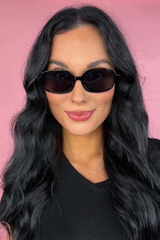 Bali Bound Sunglasses- Black by Jess Lea
