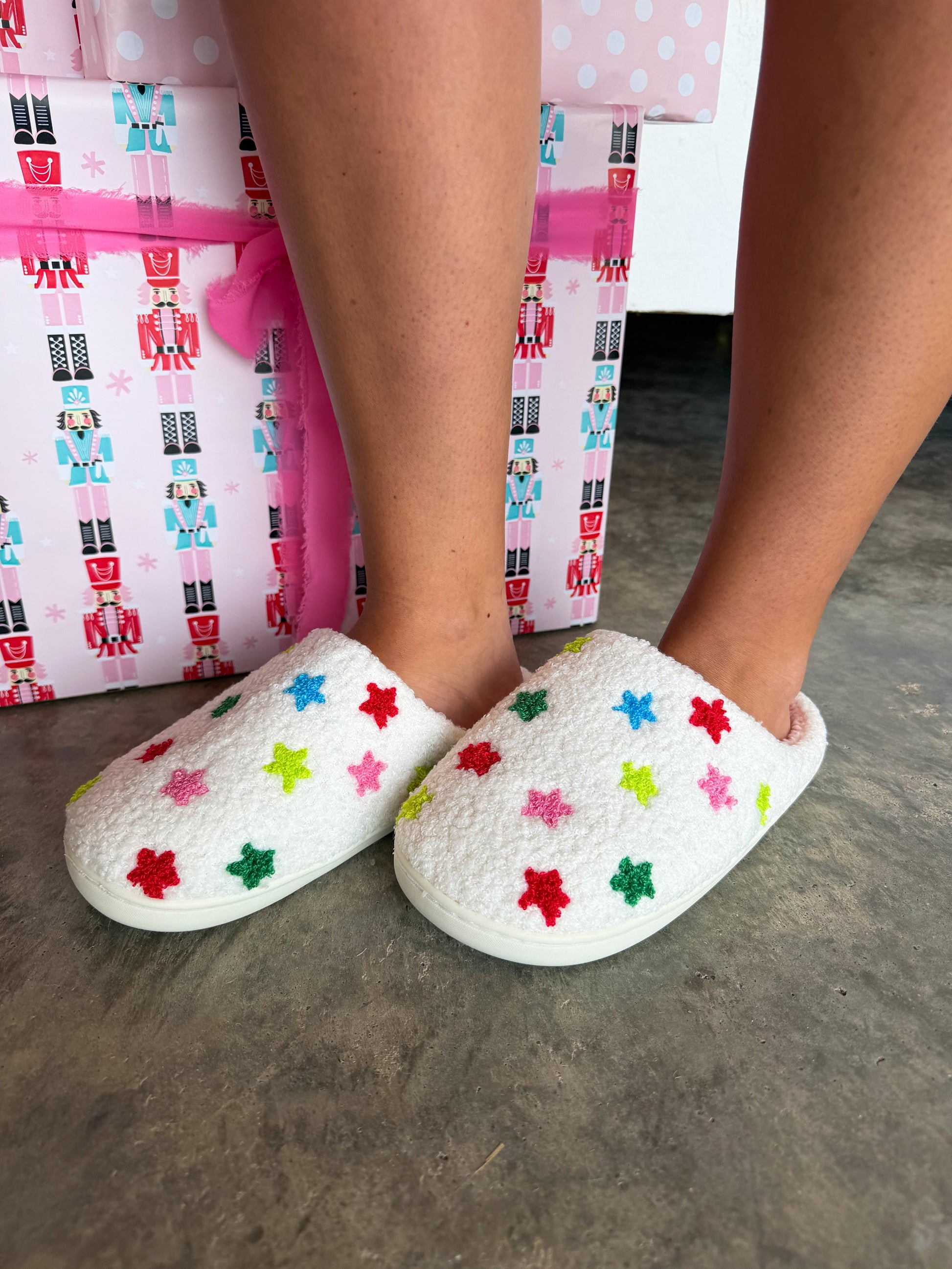PREORDER- COZY CHRISTMAS SLIPPERS by blakeley designs