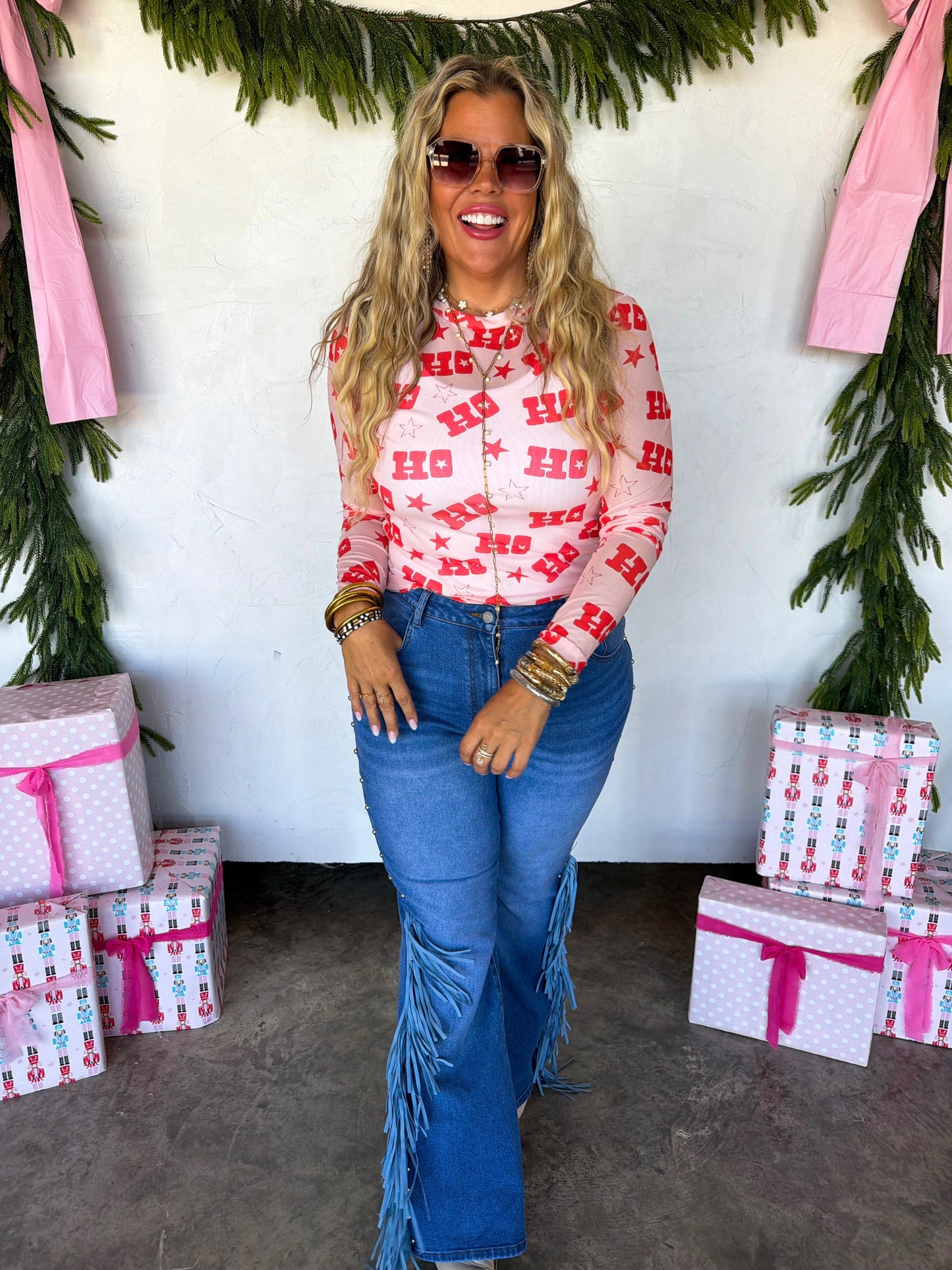 PREORDER- MERRY MESHMAS TOPS by BLAKELEY