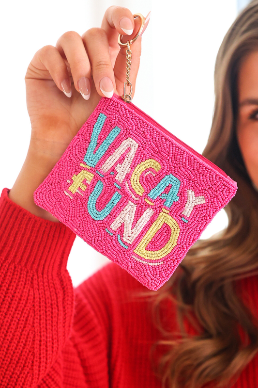 Vacay Fund Coin Purse by Jess Lea
