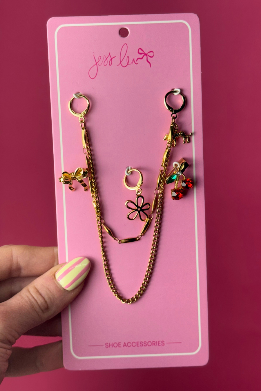 Pretty & Prowl Shoe Charm Set by Jess Lea
