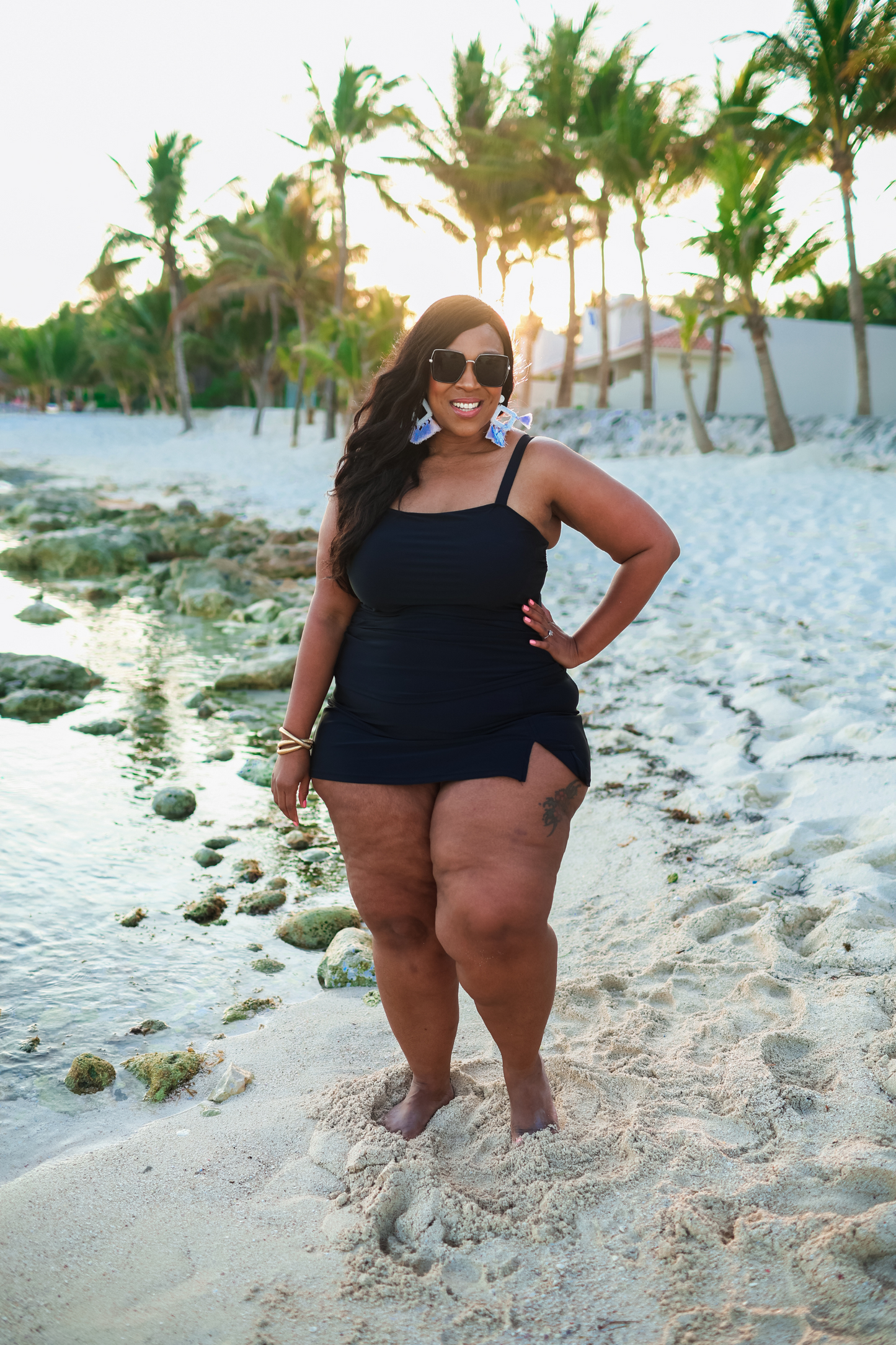 Hit The Pool Skirted Swimsuit by Jess Lea