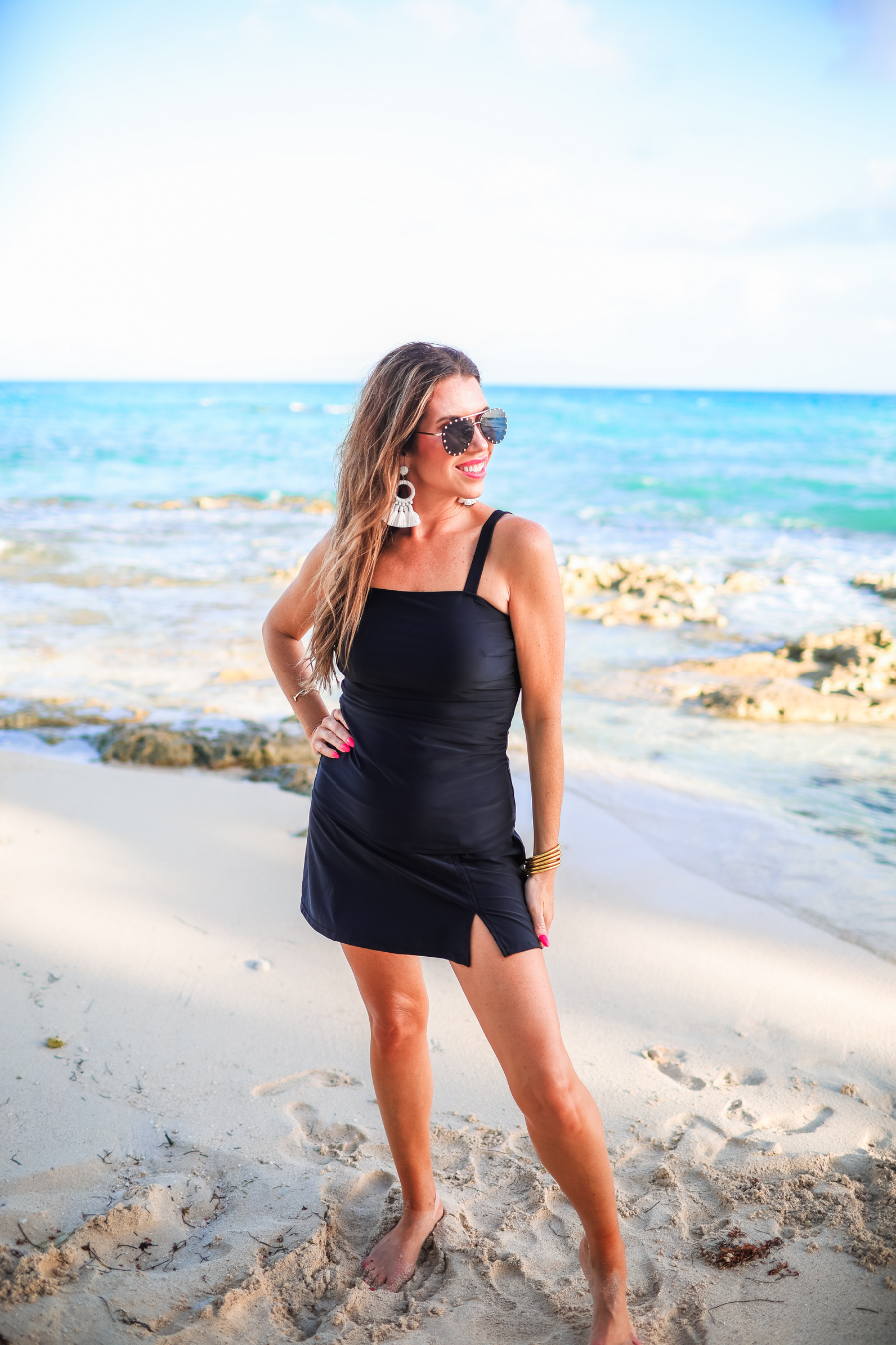 Hit The Pool Skirted Swimsuit by Jess Lea
