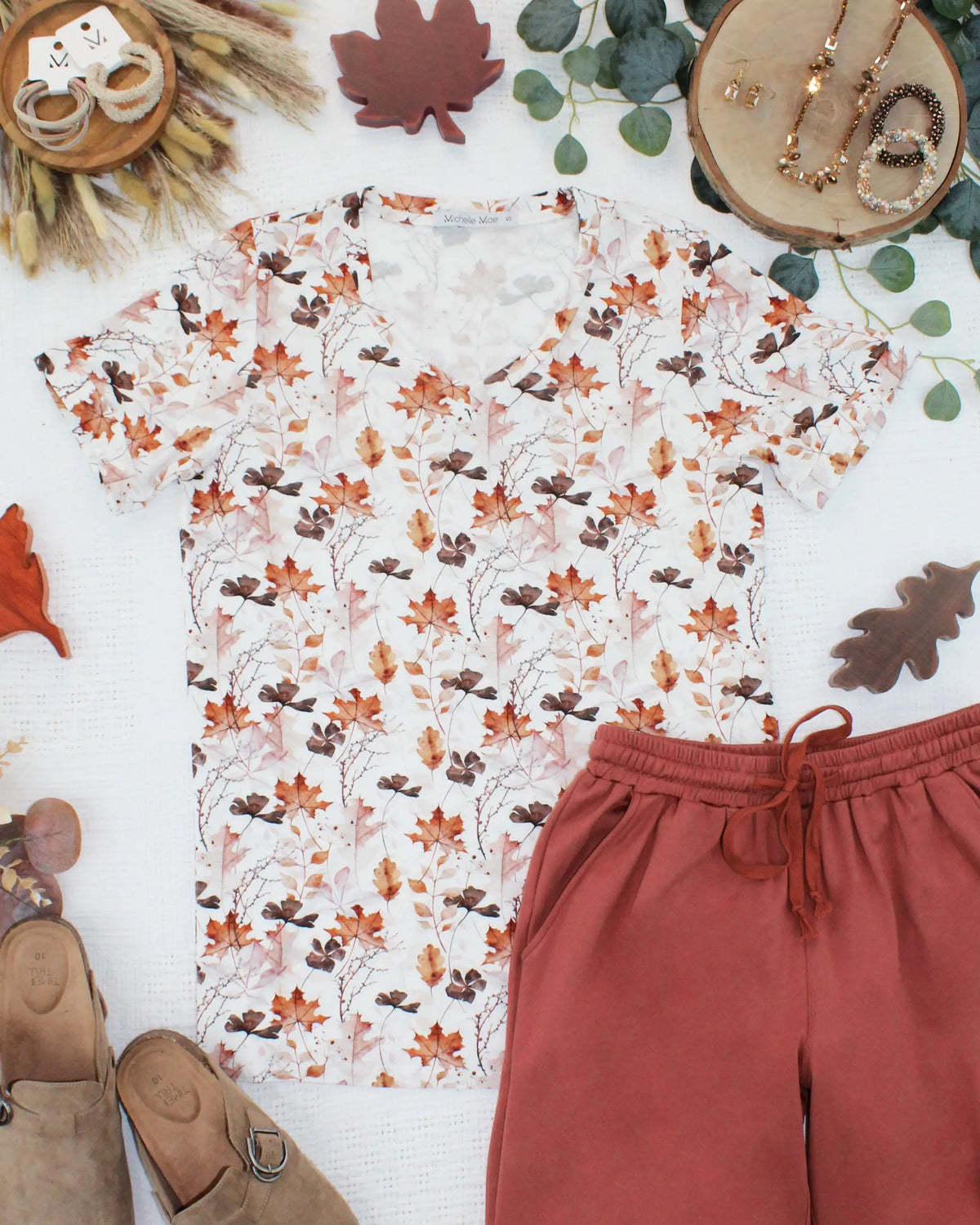 IN STOCK Sophie Top - Fall Foliage by Michelle Mae