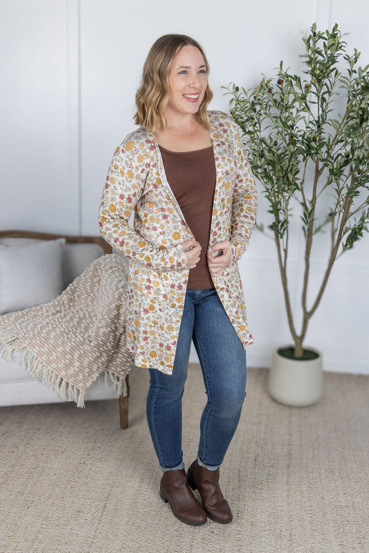 IN STOCK Classic Cardigan - Fall Vintage Floral FINAL SALE