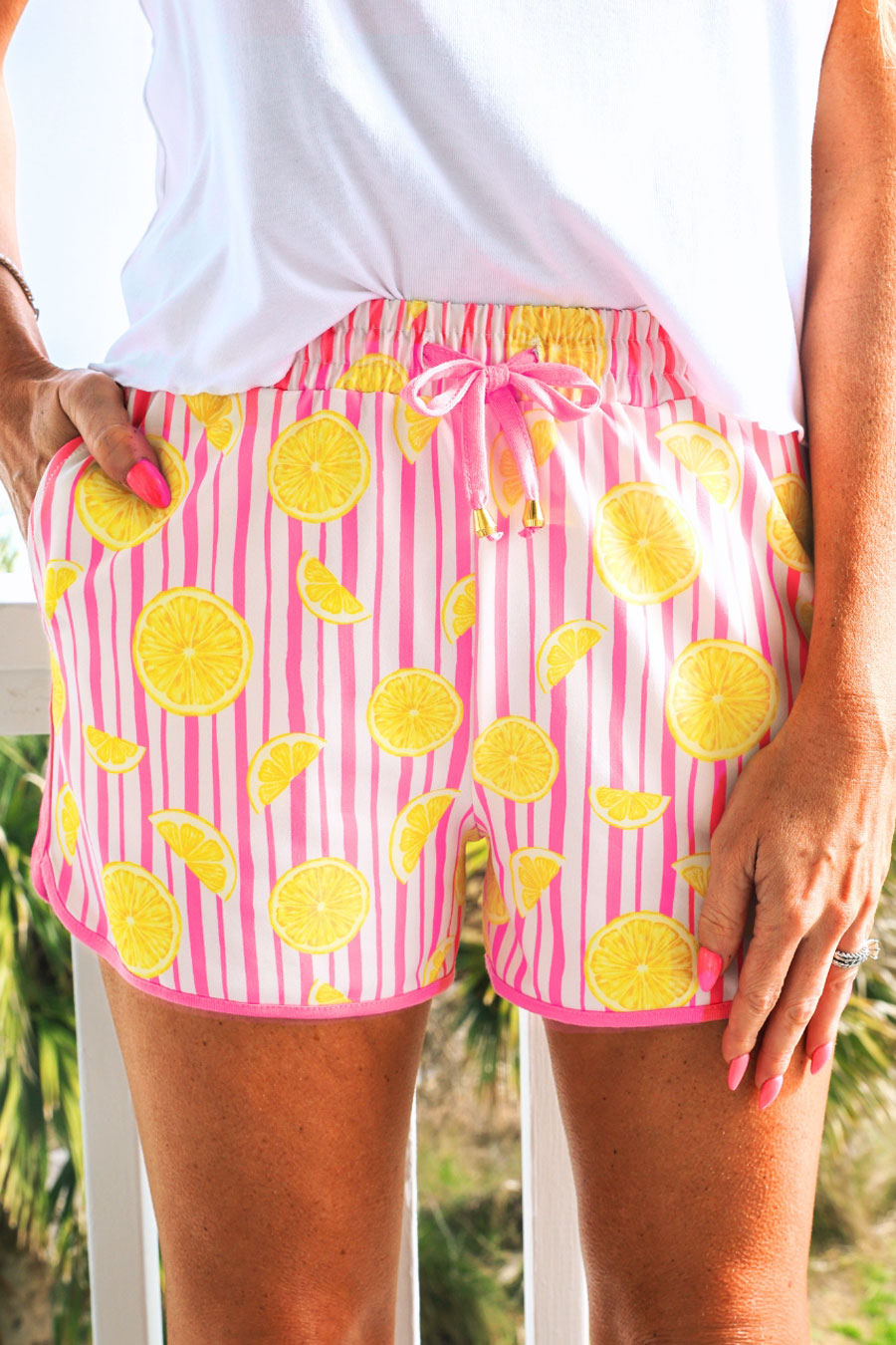 Pink Lemonade Everyday Shorts by Jess Lea