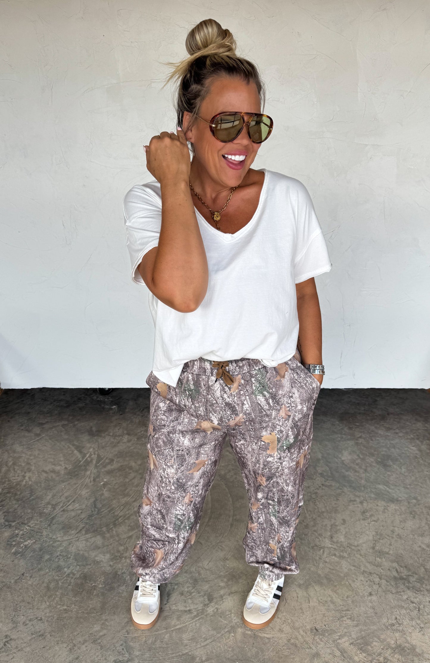 HIDEAWAY CAMO JOGGERS
