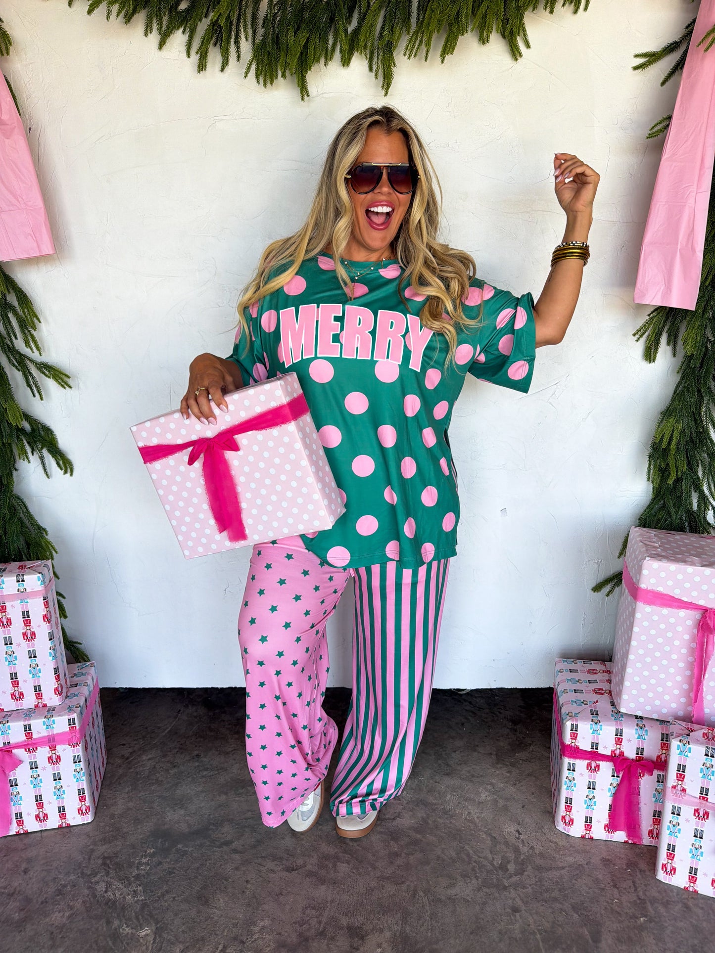 PREORDER- MERRY CONFETTI LOUNGE SETS by Blakeley Designs