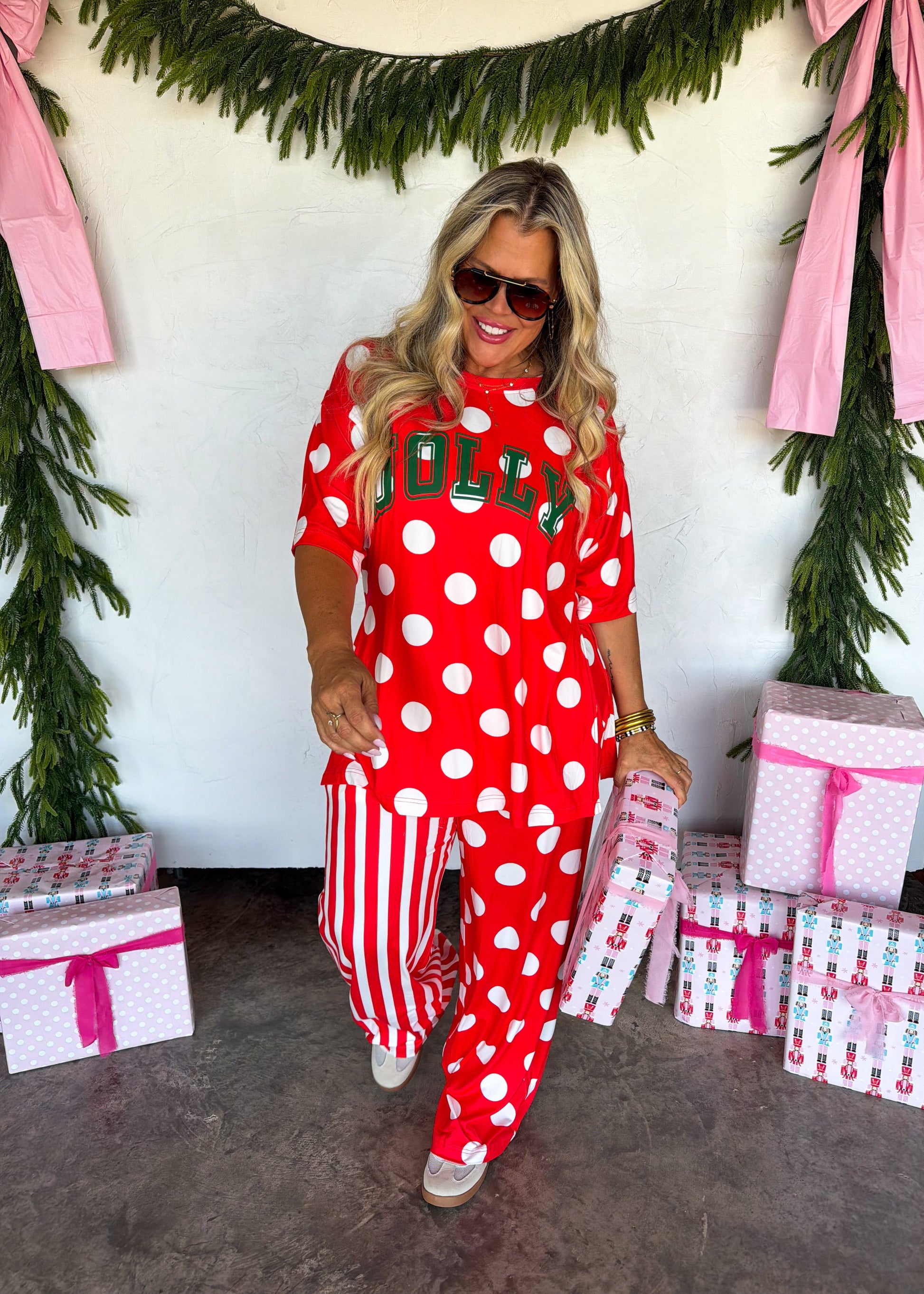 PREORDER- MERRY CONFETTI LOUNGE SETS by Blakeley Designs