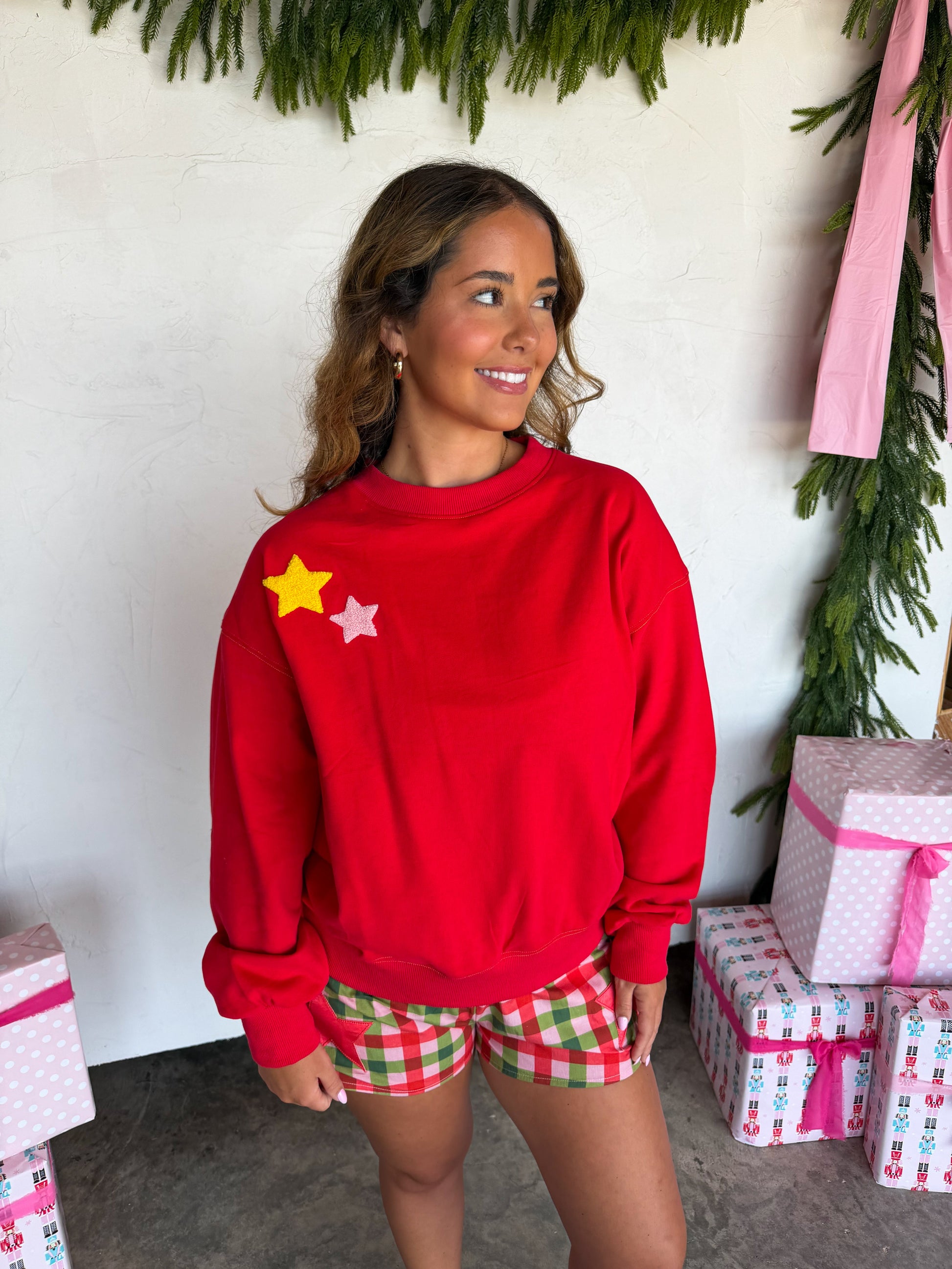 PREORDER- MERRY MESSAGE SWEATSHIRT by BLAKELEY