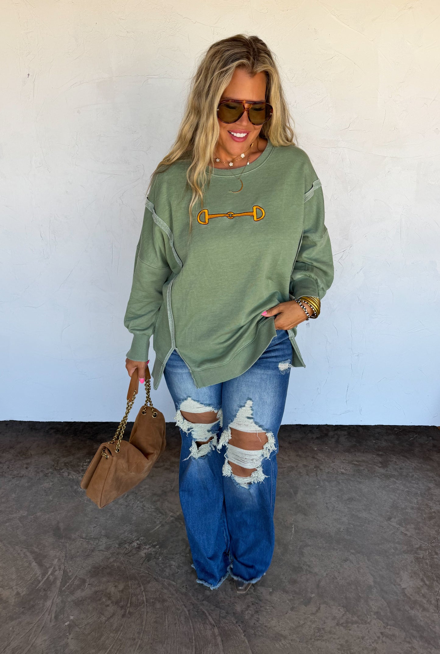PREORDER- HIGH COUNTRY CLASSIC CREW PULLOVER by Blakeley