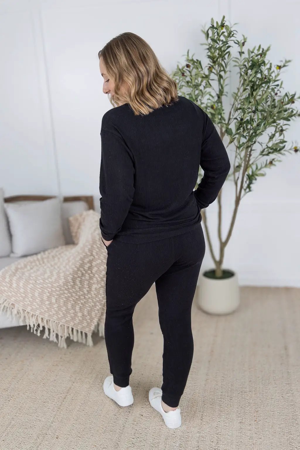 IN STOCK Corrine Joggers - Black by Michelle Mae