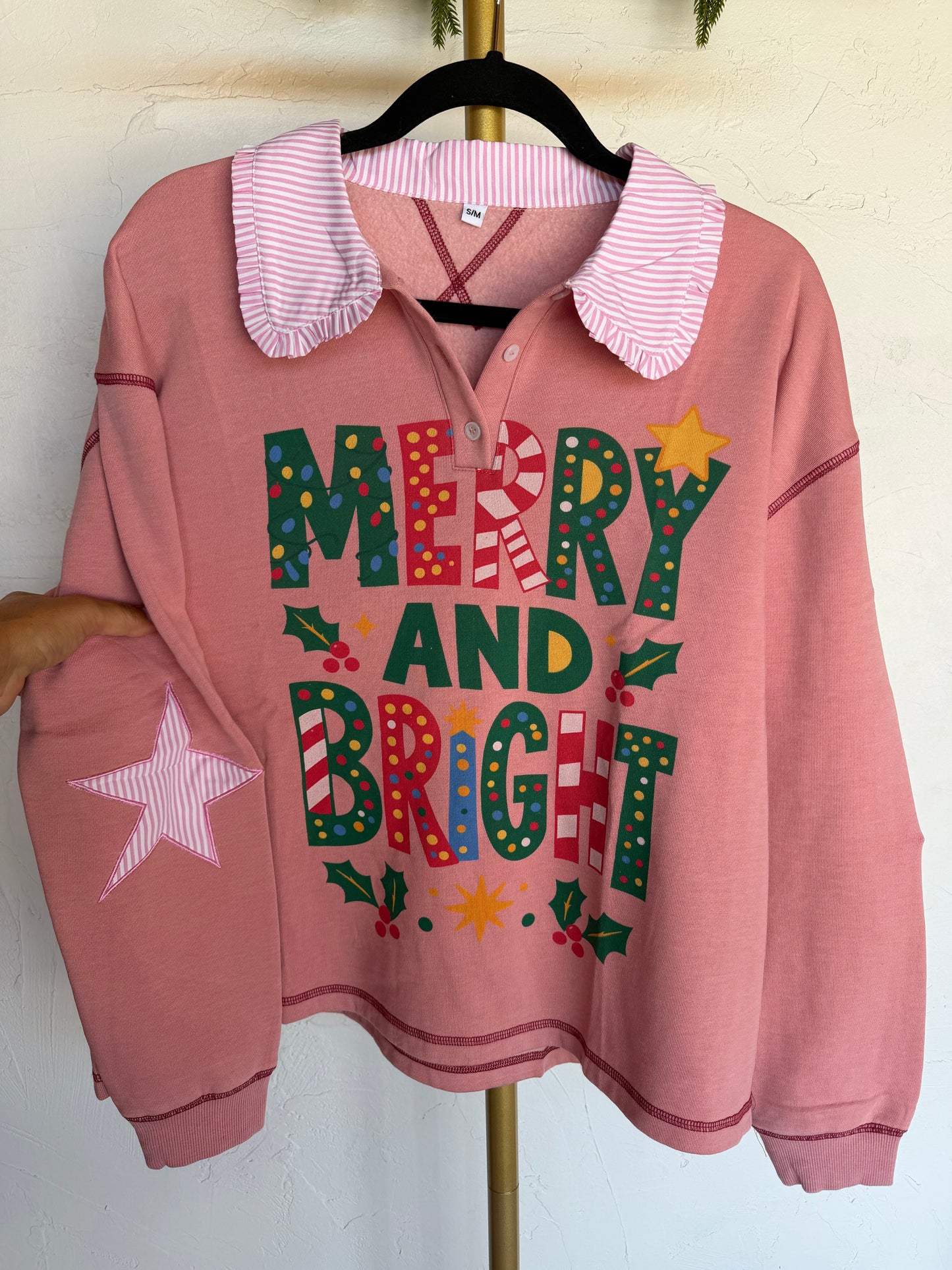 PREORDER- MAKING SPIRITS BRIGHT PULLOVER by BLAKELEY