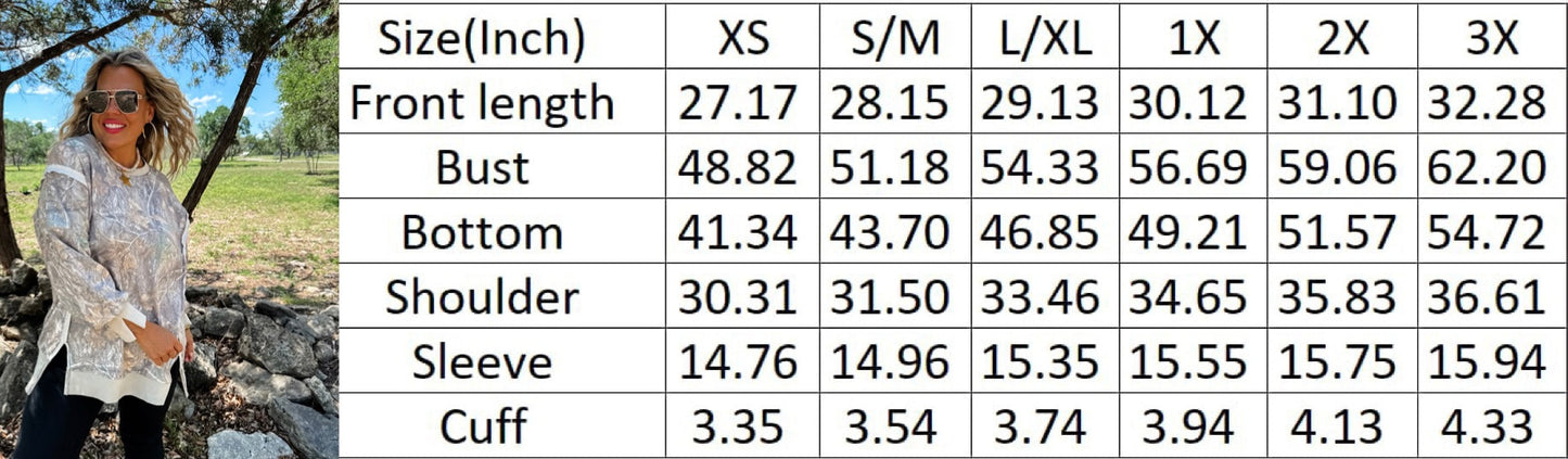 CAMO CLASSIC CREW PULLOVER