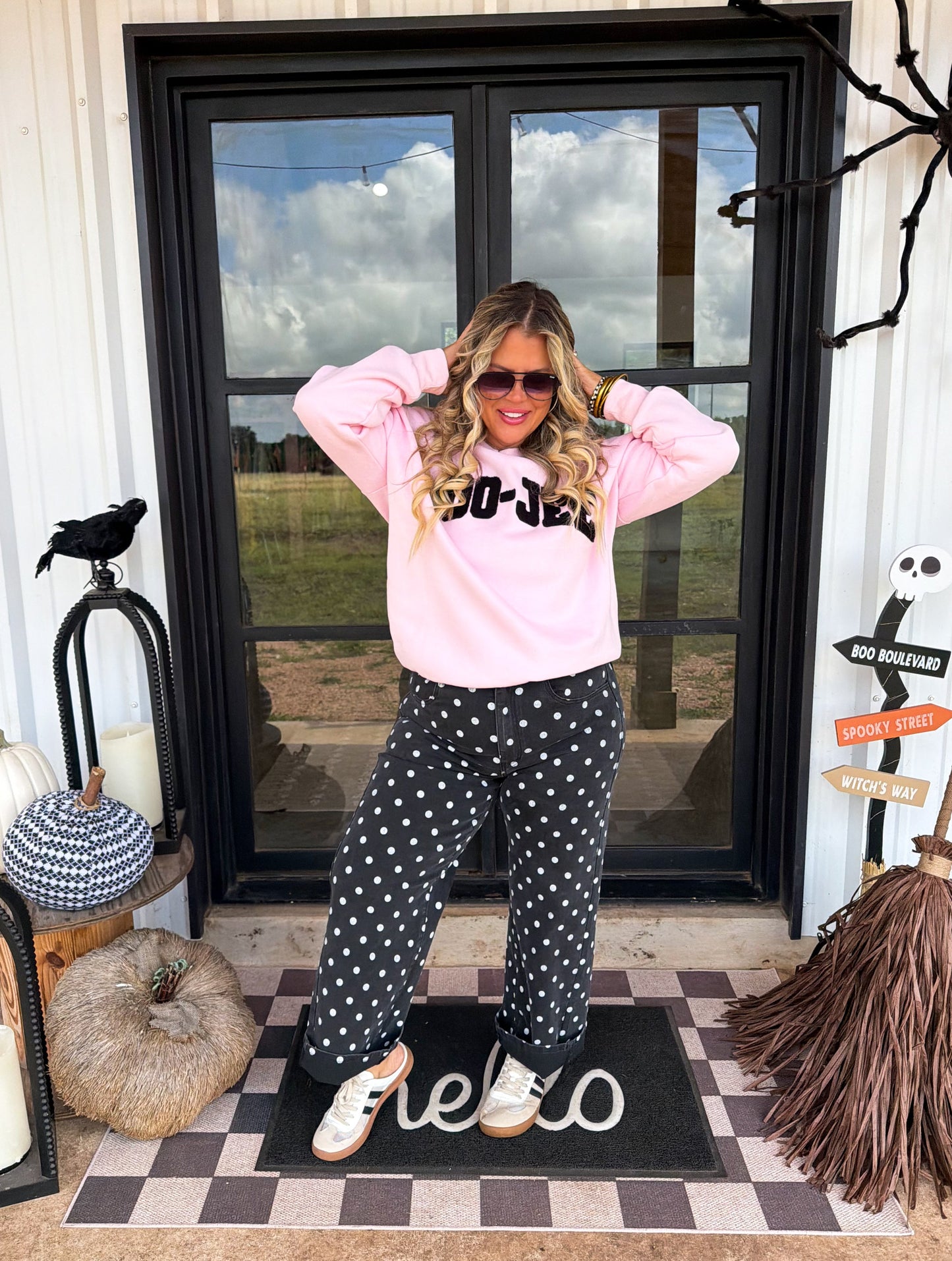 Blakeley Hocus Pocus Dot Jeans - Preorder by Blakeley