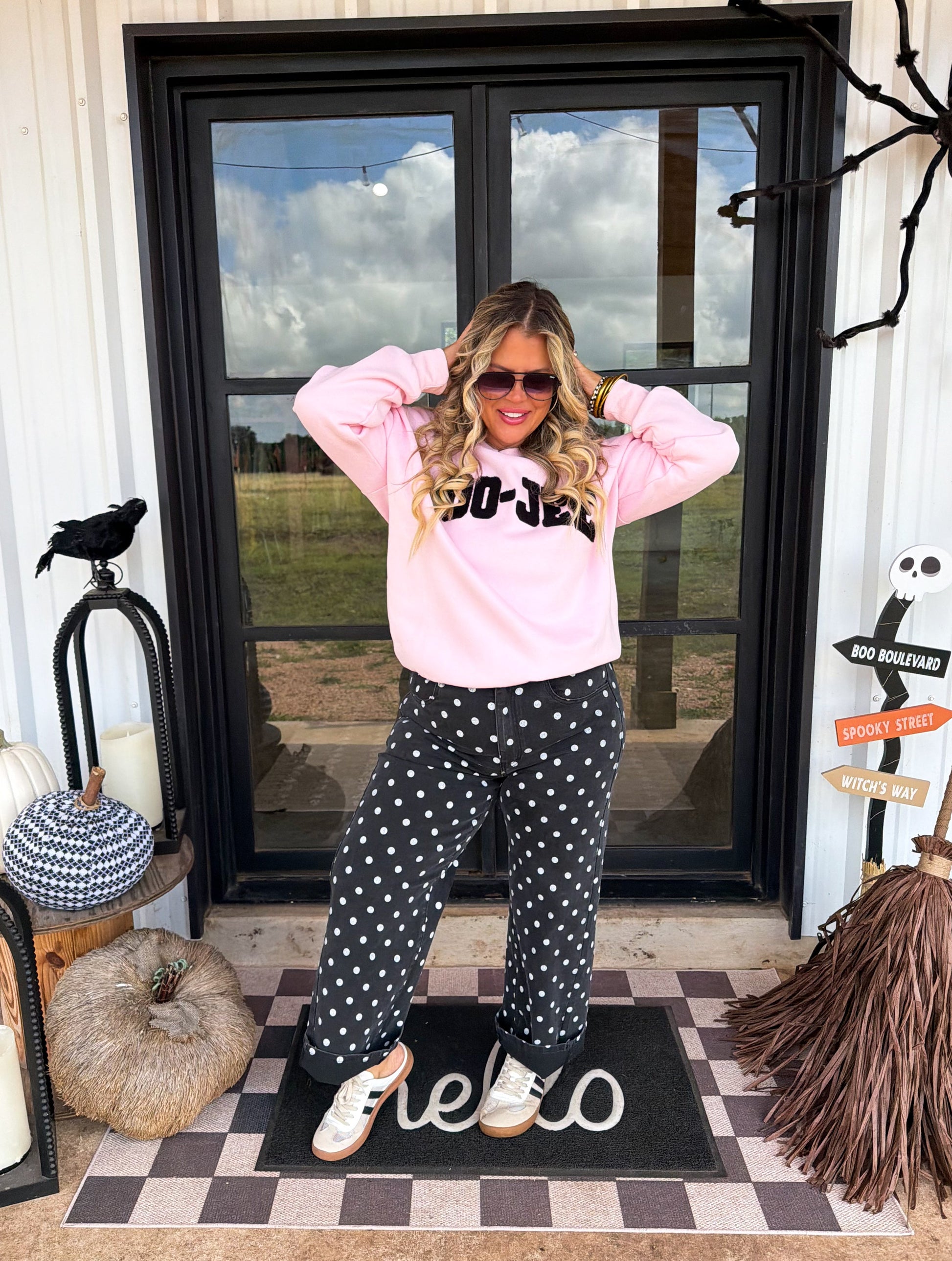 Blakeley Hocus Pocus Dot Jeans - Preorder by Blakeley