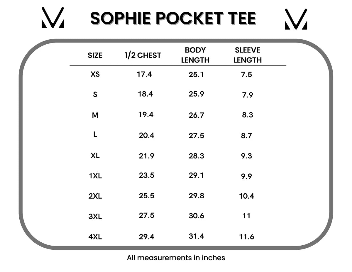 IN STOCK Sophie Pocket Tee - Hunter Green FINAL SALE