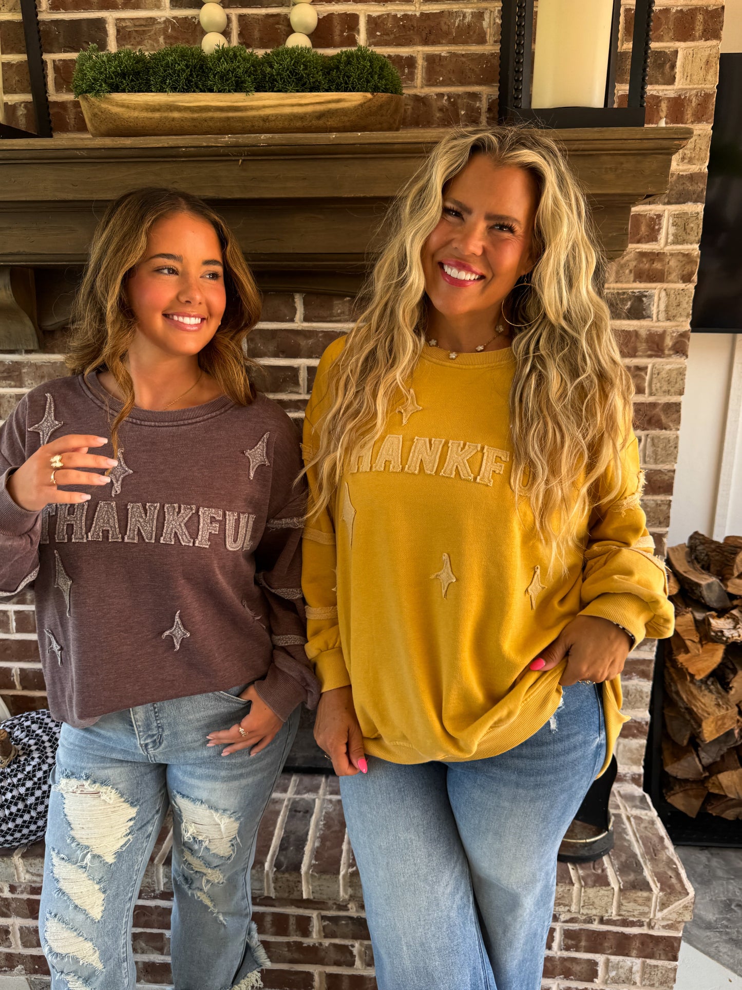 PREORDER- THANKFUL CLASSIC CREW PULLOVER by Blakeley