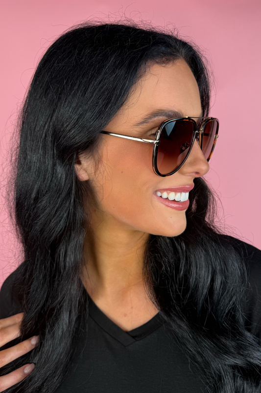 Give Me Sun Aviator Sunglasses by Jess Lea