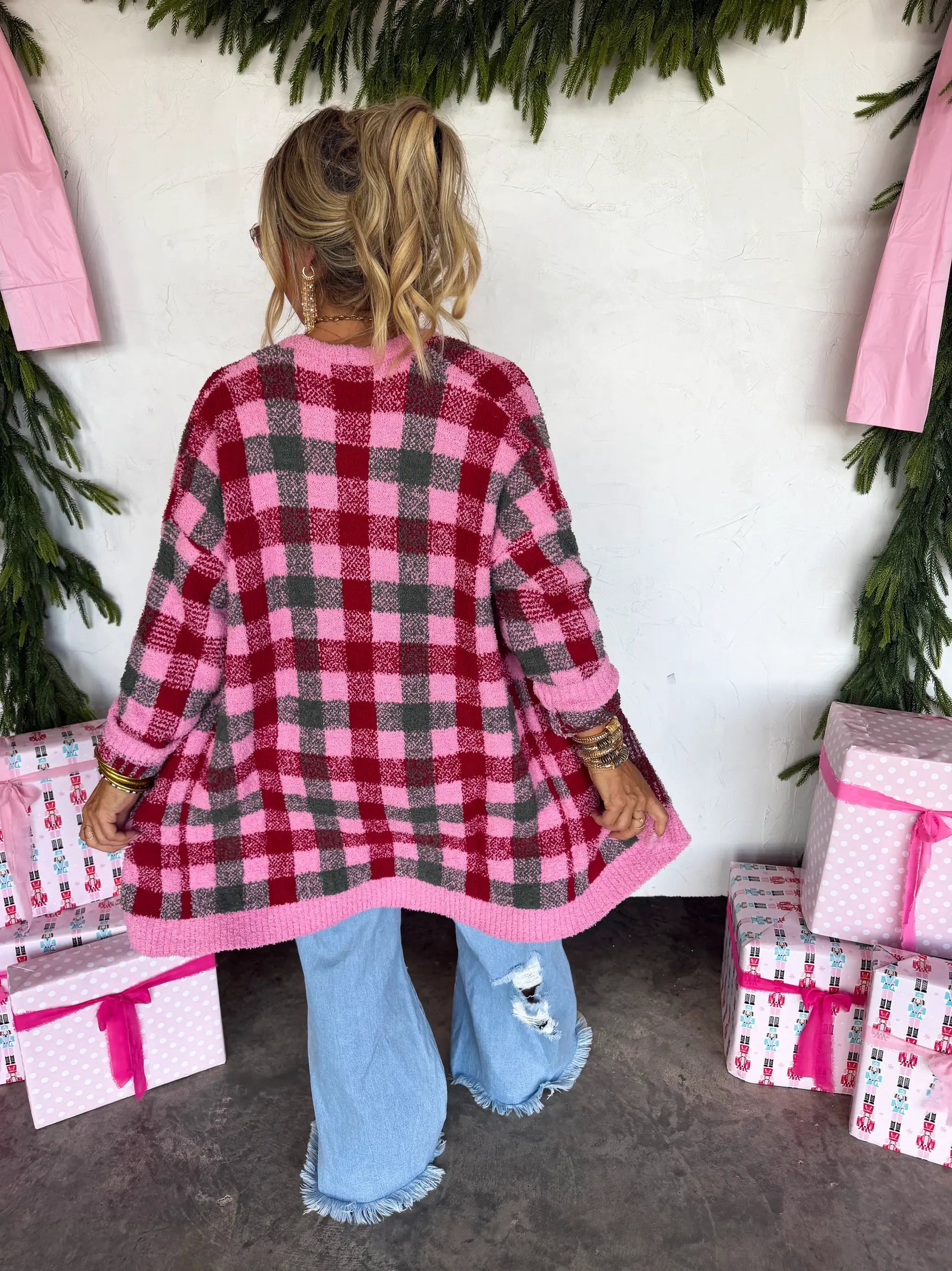 PREORDER- COZY CHRISTMAS CLOUD CARDIGAN by BLAKELEY