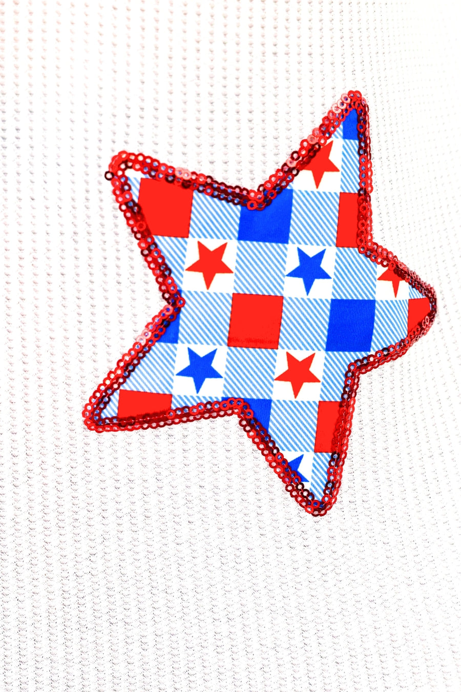 Patriotic Stars Patch Tee by Jess Lea